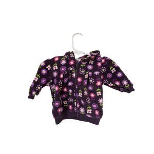 Just One You Carter's Girls Infant baby Size 3 Months Long Sleeve Fleece Hoodie